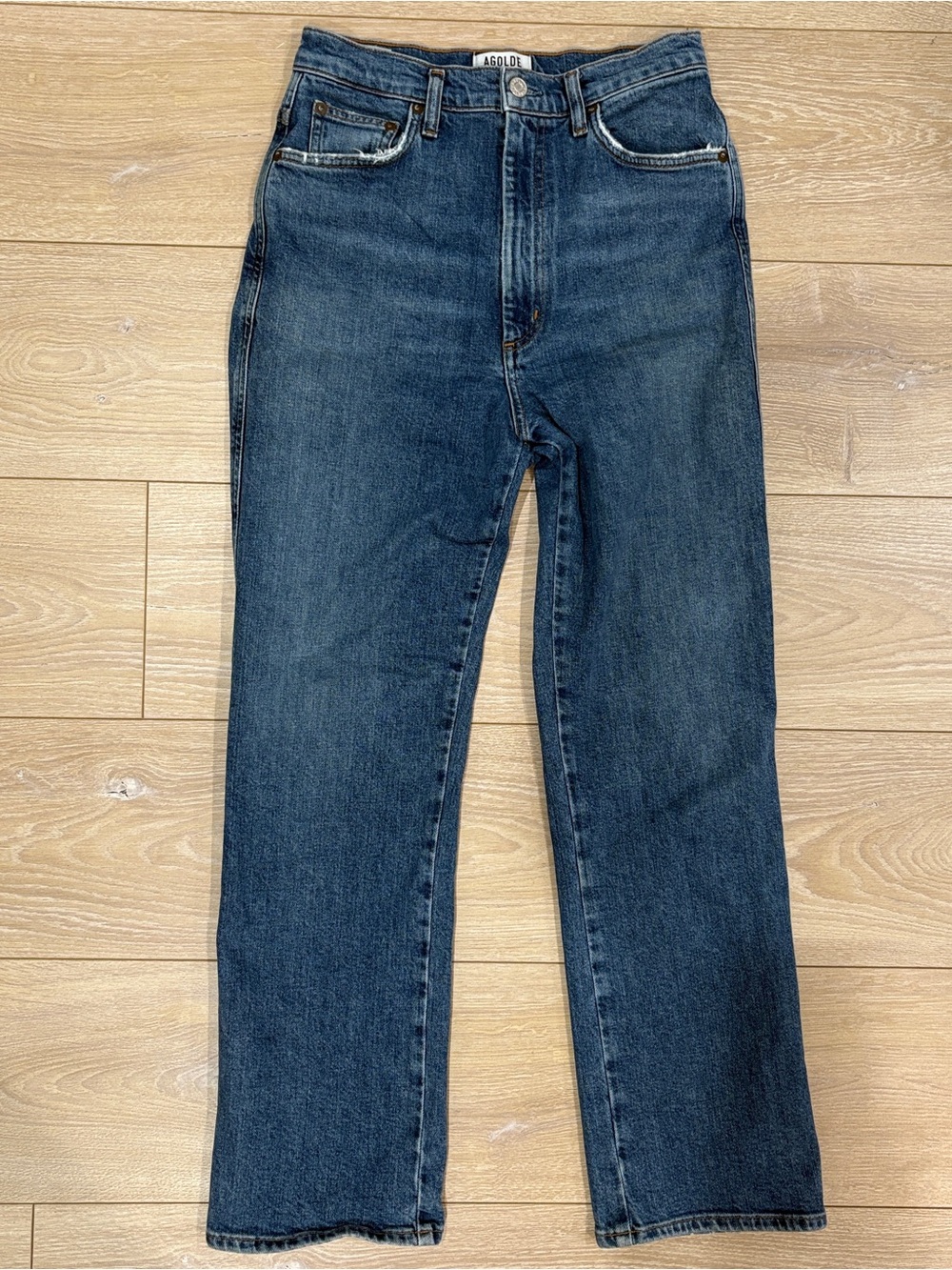 Agolde Pinch Waist High Rise Kick Jeans Size 27 A095-1046